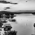 Sunrise at Lake of the Ozarks monotone
